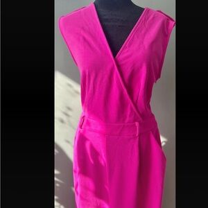 Xtaren Fuchsia Wide-Leg Jumpsuit